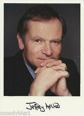 JEFFREY ARCHER, Canadian politician/author, AUTHENTIC HAND SIGNED COLOR PHOTO