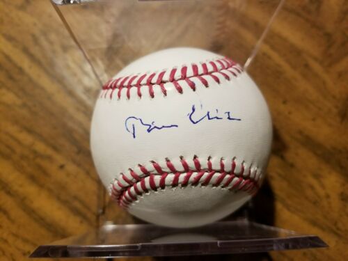 Bill Clinton Signed Autographed ROLB Baseball Blue Ballpoint BAS Beckett LOA