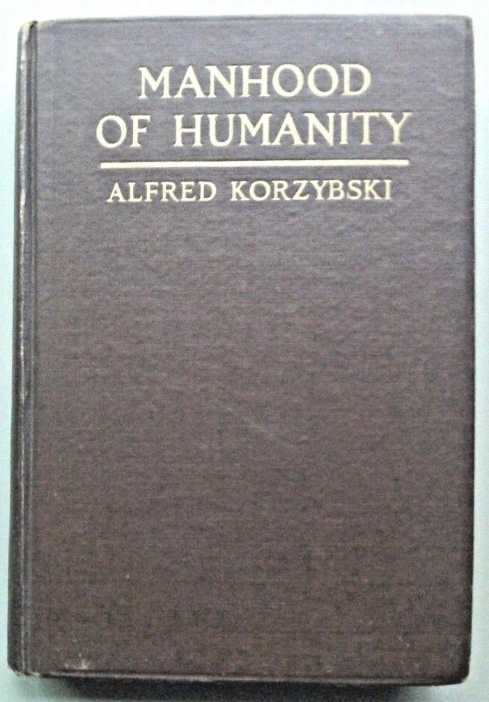 Alfred Korzybski Signed 