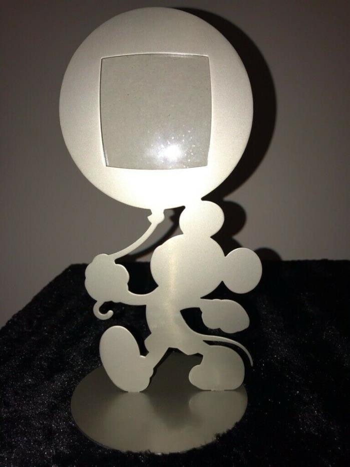 Disney Michael Graves Mickey Mouse with Balloon Silhouette Photo Frame Retired