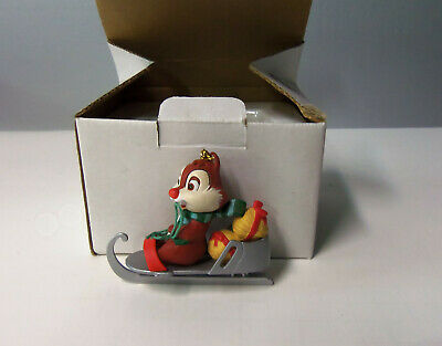 GROLIER CHRISTMAS ORNAMENT DISNEYS CHIP AND DALE
