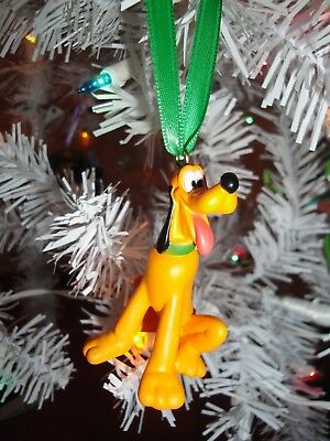 DISNEY MICKEY MOUSE CLUBHOUSE CUSTOM MADE PLUTO PVC CHRISTMAS ORNAMENT