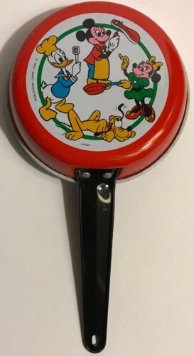 Walt Disney Mini Novelty Frying Pan Red/ Black Japan