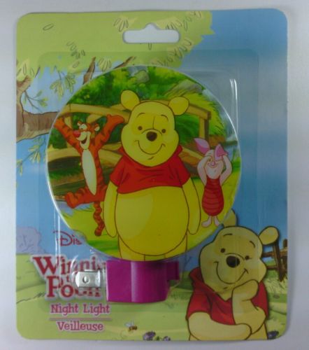 Winnie the Pooh Night Light Tigger Piglet New Sealed