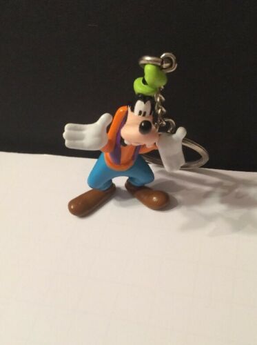 Disney Goofy Standing Shrugging PVC Keychain Keyring Applause