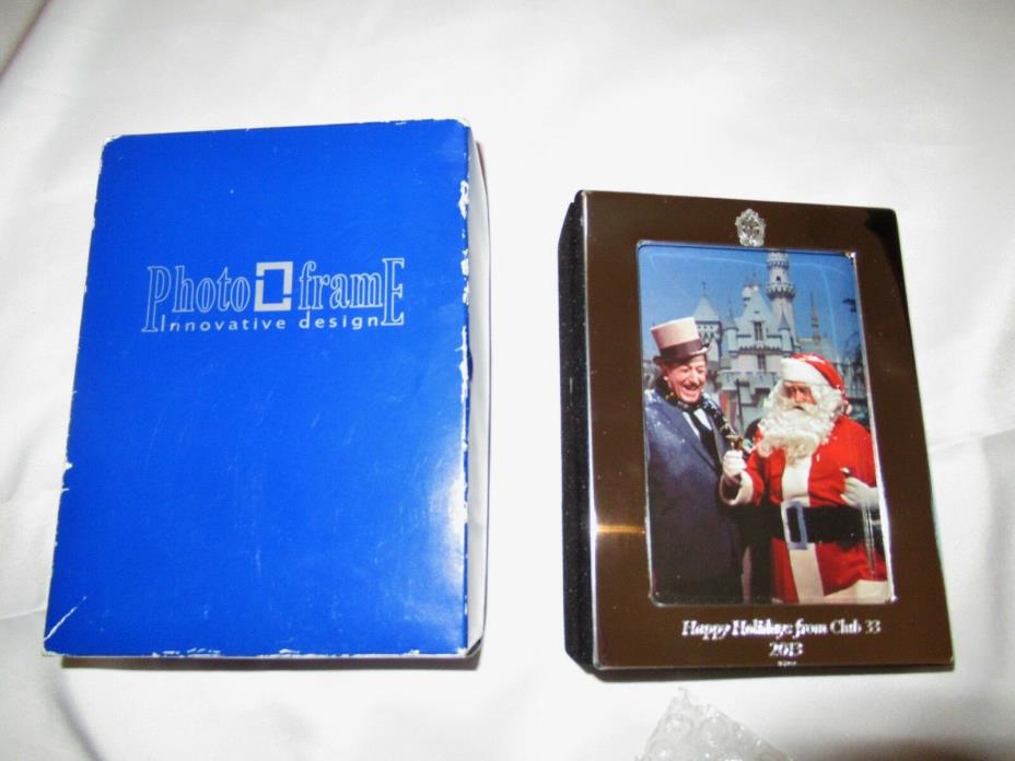 Club 33 Disneyland 2013 Happy Holidays Frame DISNEY Photo album Book Disneyana