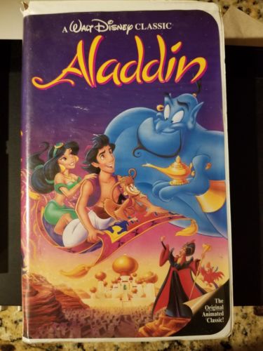 Walt Disney Black Diamond Classic Aladdin - Collectors Item - VHS Tape