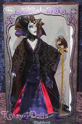 Disney Limited Edition Designer Sleeping Beauty Maleficent Villain Doll NEW!
