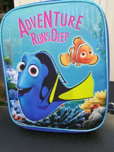 Disney FINDING DORY NEMO  NWT Lunch Box  Bag Isulated Tote Snack Bag Pail GIFT!