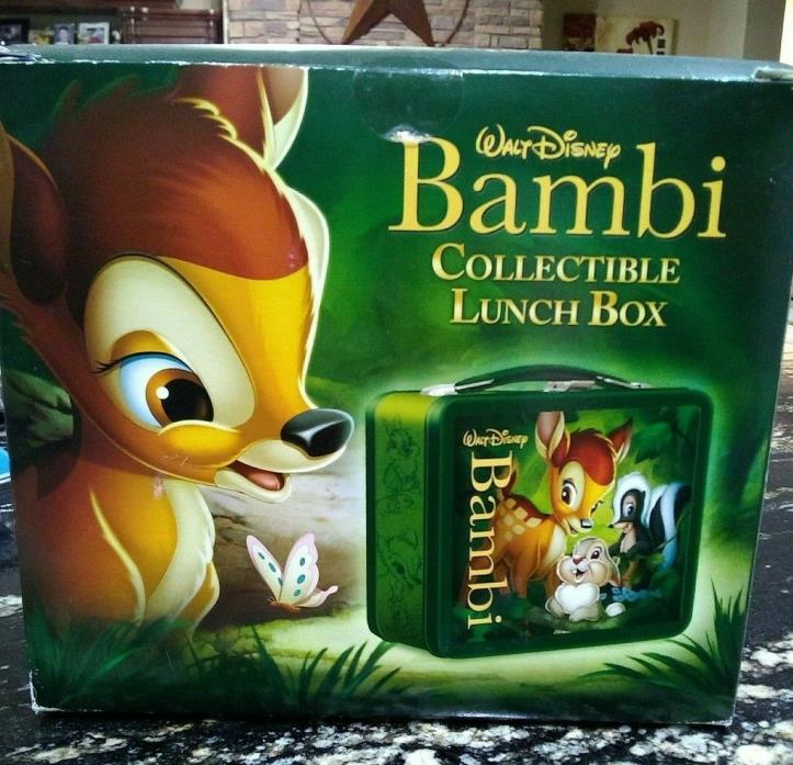 Walt Disney Bambi Collectible Lunch Box