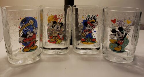 Disney Glasses 2000 Mickey Mouse Epcot Magic Kingdom Animal Kingdom McDonalds se
