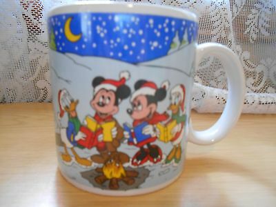 Walt Disney Mug Applause 1988 Christmas Campfire Songs #30083