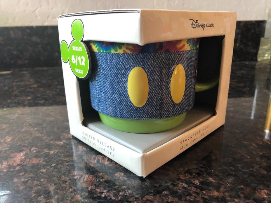 Disney Store Memories Mickey Mouse Peace Stackable Mug - #6 of 12