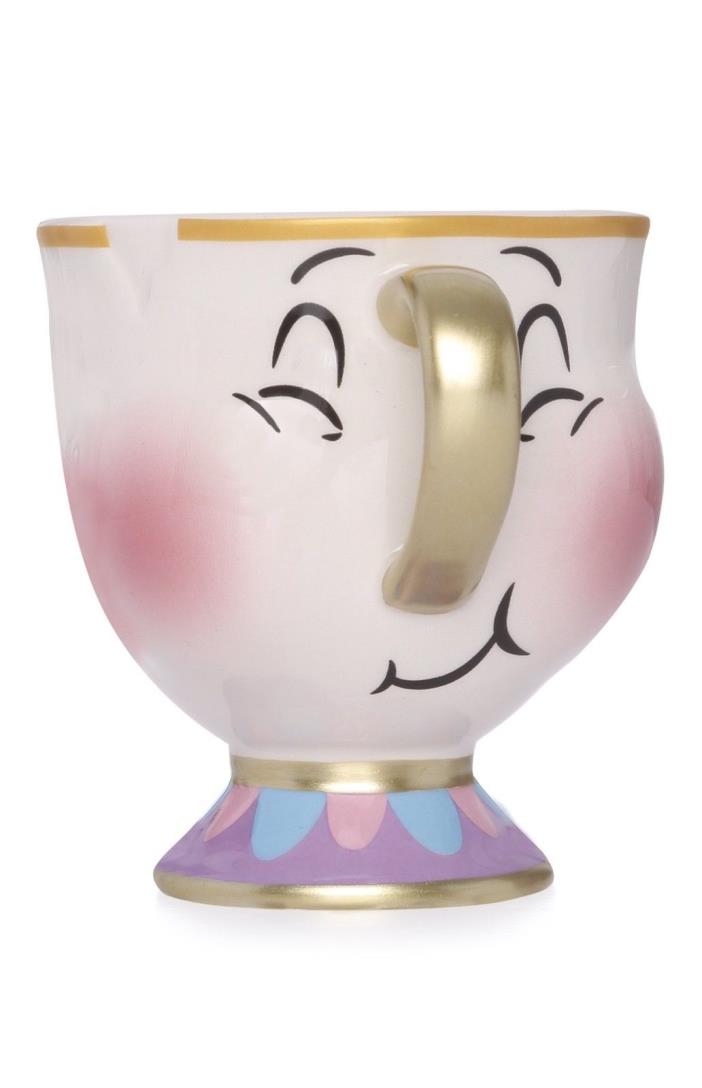 Ceramic Chip Cup Mug Teacup Chip Cup Mug Beauty and Beast Bubble Mug Primark