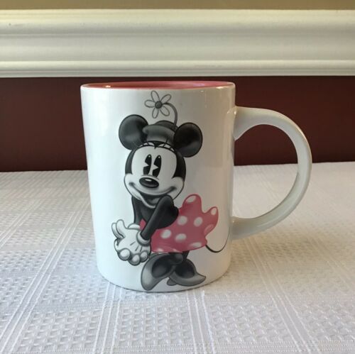 E, Vintage Jerry Leigh, Disney, Minnie Mouse Coffee Mug
