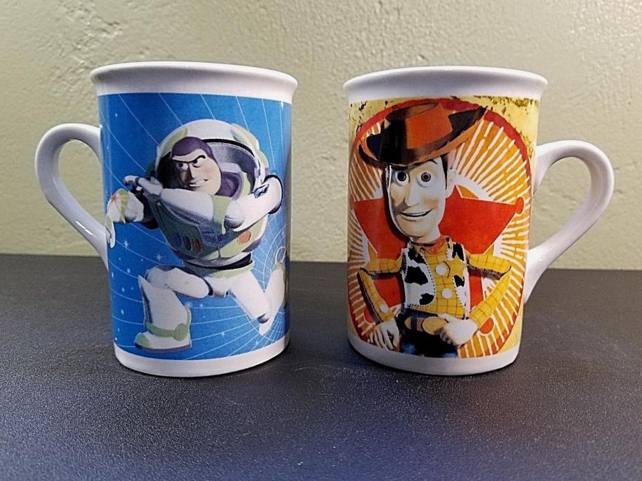 Disney Pixar Toy Story Woody / Buzz Light Year Coffee Mug Cup 10 Oz. 2010