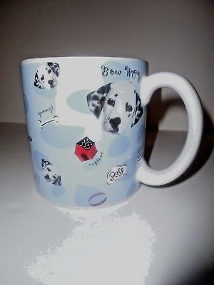 Walt Disney 101 Dalmatians 16 Oz Collectible Bow Wow Coffee Mug Cup Oversize