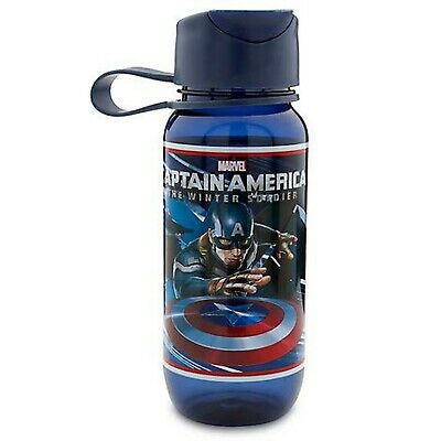 Captain America Plastic Water Bottle 12oz - Disney