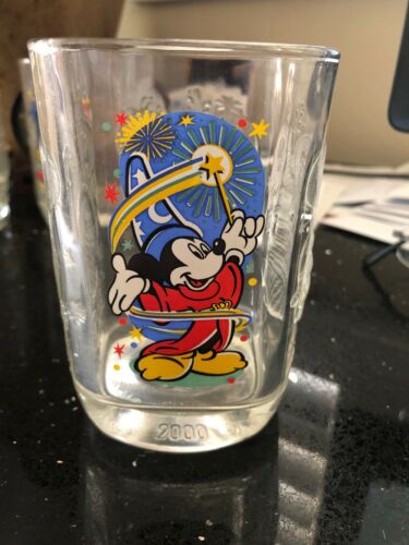 McDonald's 2000 Walt Disney World Celebration Glass-Epcot Mickey