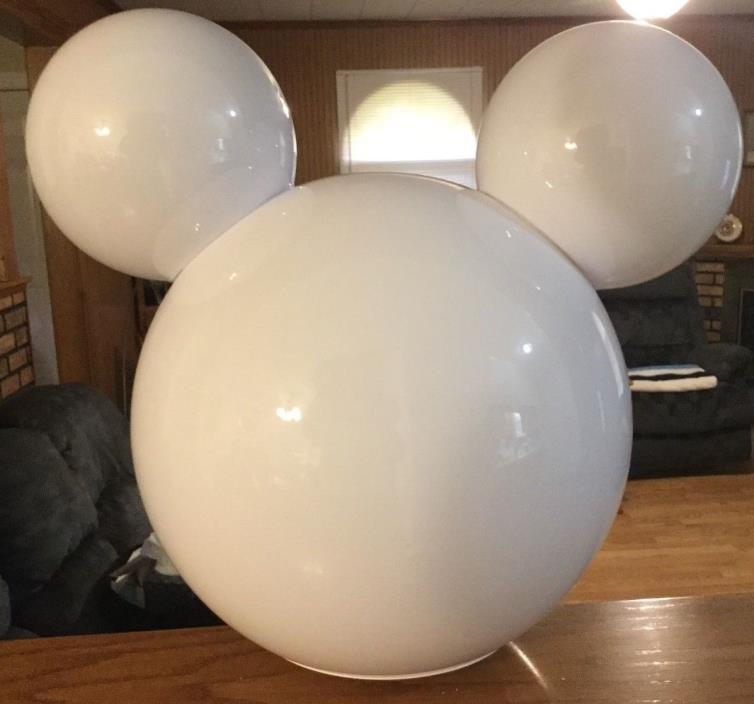 Mickey Mouse Globes for Lamp Posts