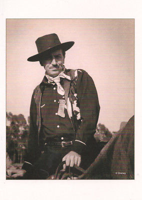 Walt Disney Family Museum Postcard-Retired-2015-Walt on Horse/Cowboy Gear