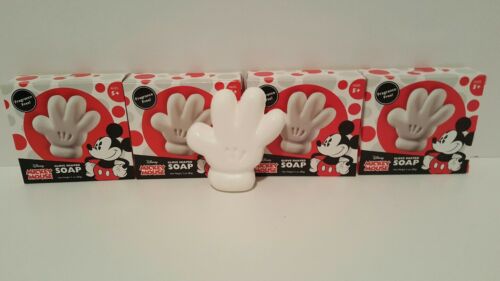 Lot 4 Disney Mickey Mouse Glove Shaped Hand Soap *Fragrance Free* Vegetable Base