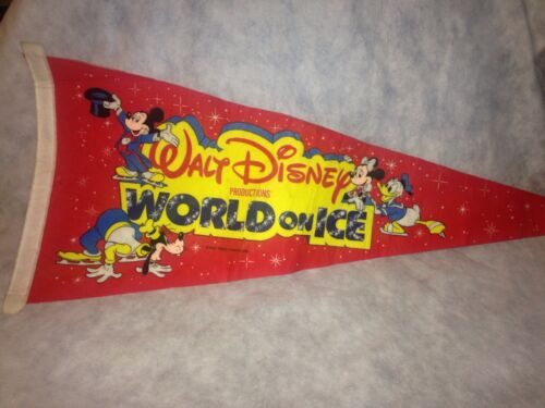 Walt Disney World On Ice Vintage Banner Large 1980s/1990s Rare HTF