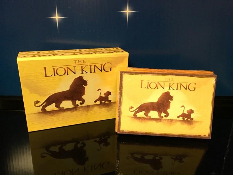Disney Store LION KING Stationary 20 Note Cards & 20 Envelopes Set NIB Stickers