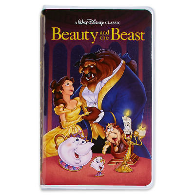 Disney's Beauty and the Beast VHS Case Style Journal, NEW