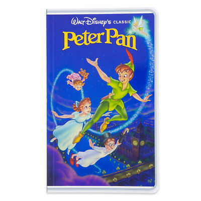Disney World Peter Pan VHS Style Journal, NEW