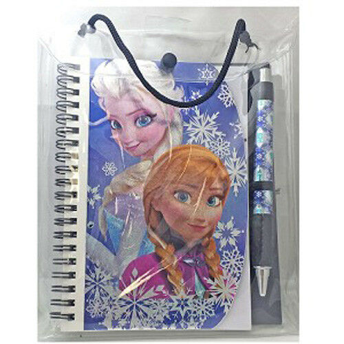 Anna and Elsa Disney Parks Keepsake Journal Book & Pen Frozen