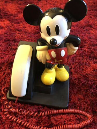 Vintage Mickey Mouse Landline Touchtone Phone AT&T