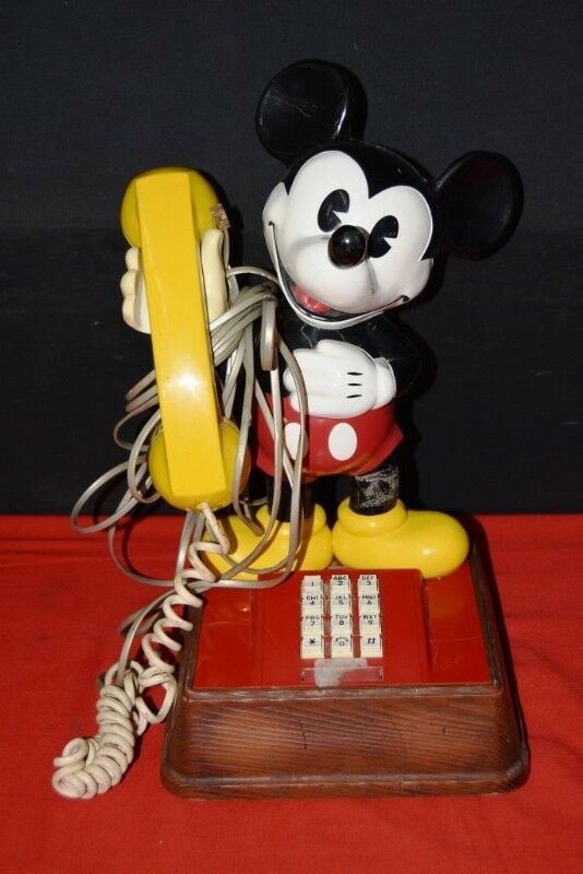 VTG 1976 THE MICKEY MOUSE PHONE AMERICAN TELECOMMUNICATIONS CORP TOUCHTONE