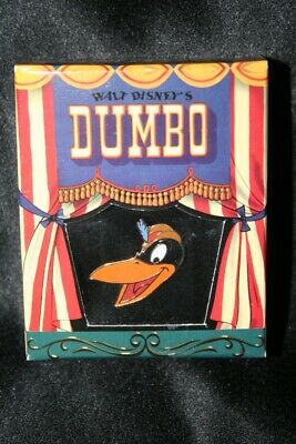 Disney Dumbo Black Crow Head Face Pin - Gallery LE PIN in Box - Limited Edition