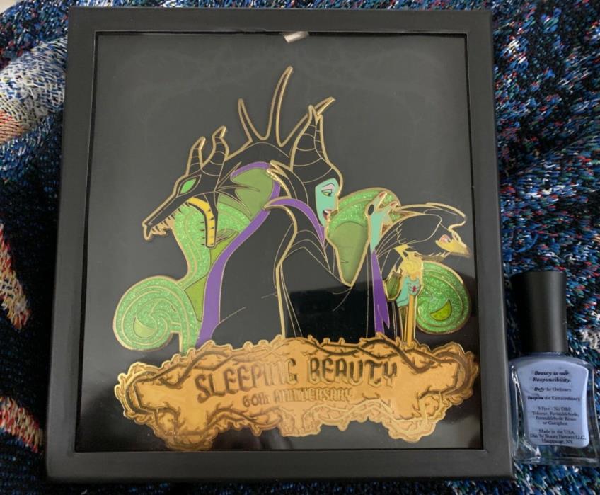 Maleficent Sleeping Beauty 60th Anniversary Pin LE 200