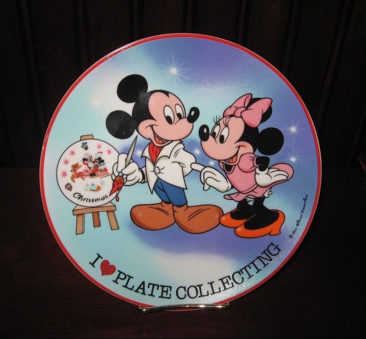 Vintage I Love Plate Collecting Walt Disney Characters 1984 A Great Beginning