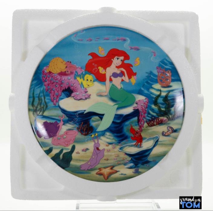 Disney The Little Mermaid Collector Plate One A Song From The Sea Knowles 11654A