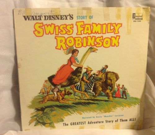 WALT DISNEY SWISS FAMILY ROBINSON. VINYL LP