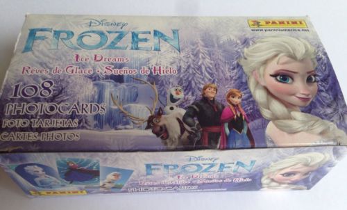 Frozen Ice Dreams Photo Card Box 24ct Panini Disney 2013