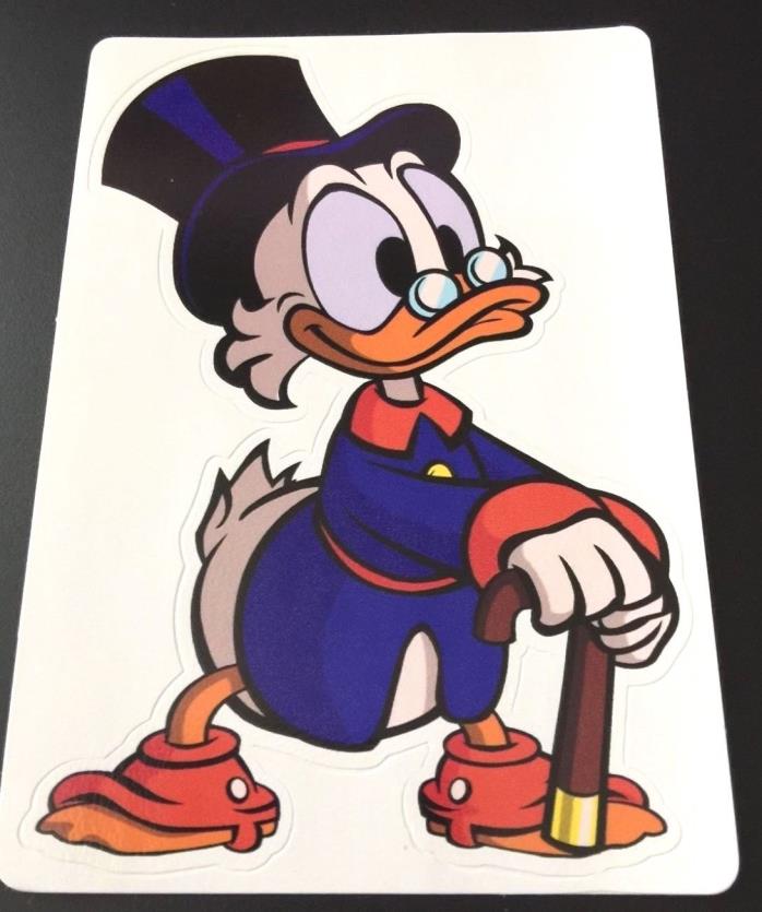 Scrooge McDuck Die-Cut Vinyl Sticker
