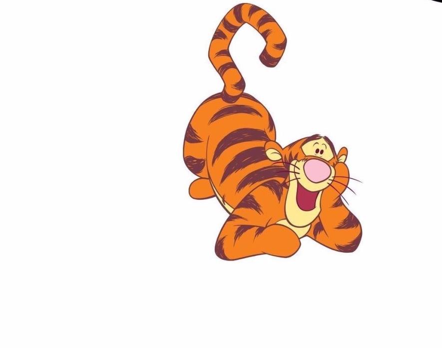 Tigger Die-Cut Vinyl Sticker (style-1)
