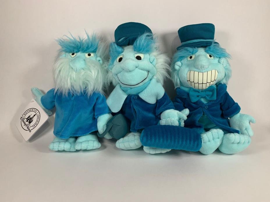 Disney Parks Exclusive Haunted Mansion Hitchhiking Ghost Plush Set - NWT
