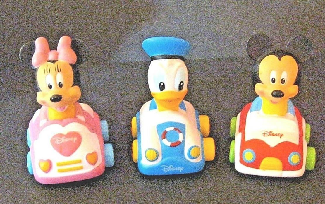 Disney Mickey Mouse Mini Mouse & Donald Duck In Toy Cars by Clementoni EXC