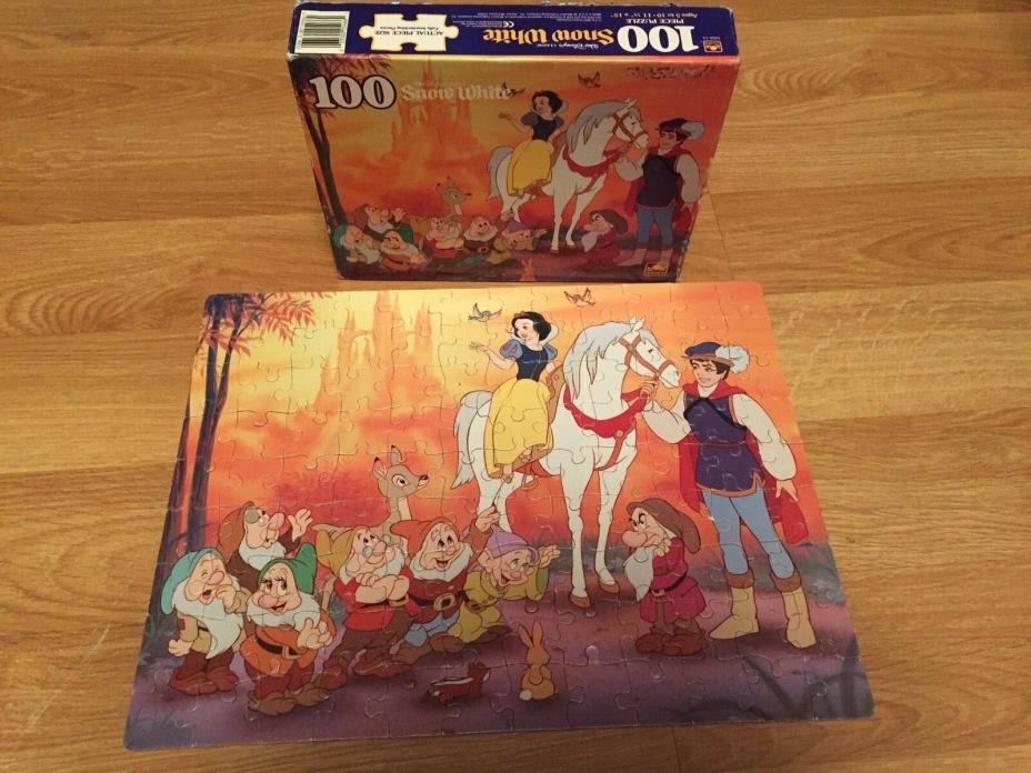 Golden Disney Snow White 100 Piece Jigsaw Puzzle