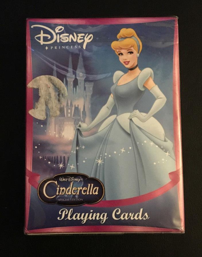 Bicycle Brand Disney Princess Cinderella Playing Cards New Sealed