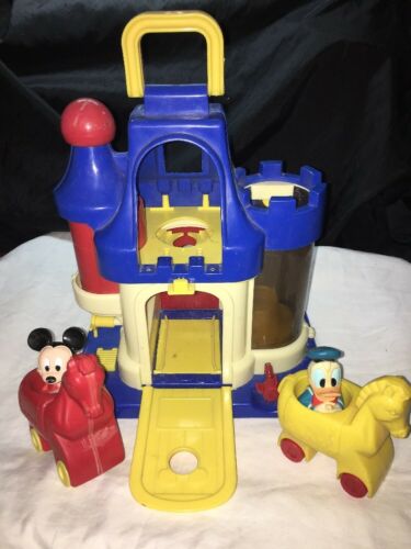 Vintage Illco Walt Disney Company Mickey Mouse Castle Playset