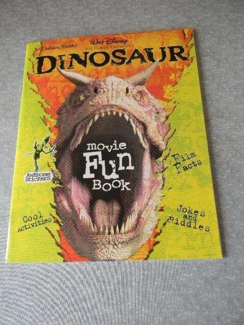 Disney DINOSAUR Activity Fun Book Stickers - 24 pages - Hours of Fun - New
