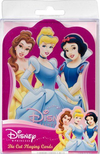Disney Princess Shaped Playing Cards
