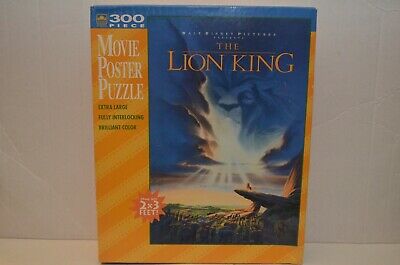 Walt Disney’s The Lion King 300-Piece Movie Poster Puzzle (2 x 3 Feet)