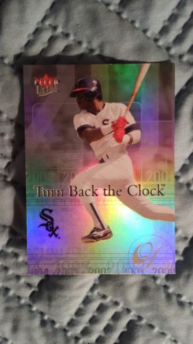 SAMMY SOSA 2004 ULTRA TURN BACK THE CLOCK #20 OF 20 TBC FREE SHIPPING